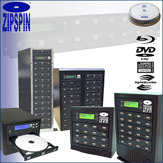 ZipSpin Duplicators ZipSpin Data Storage Solutions